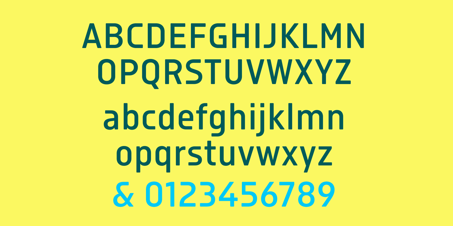 Ejemplo de fuente Isotonic Bold Italic